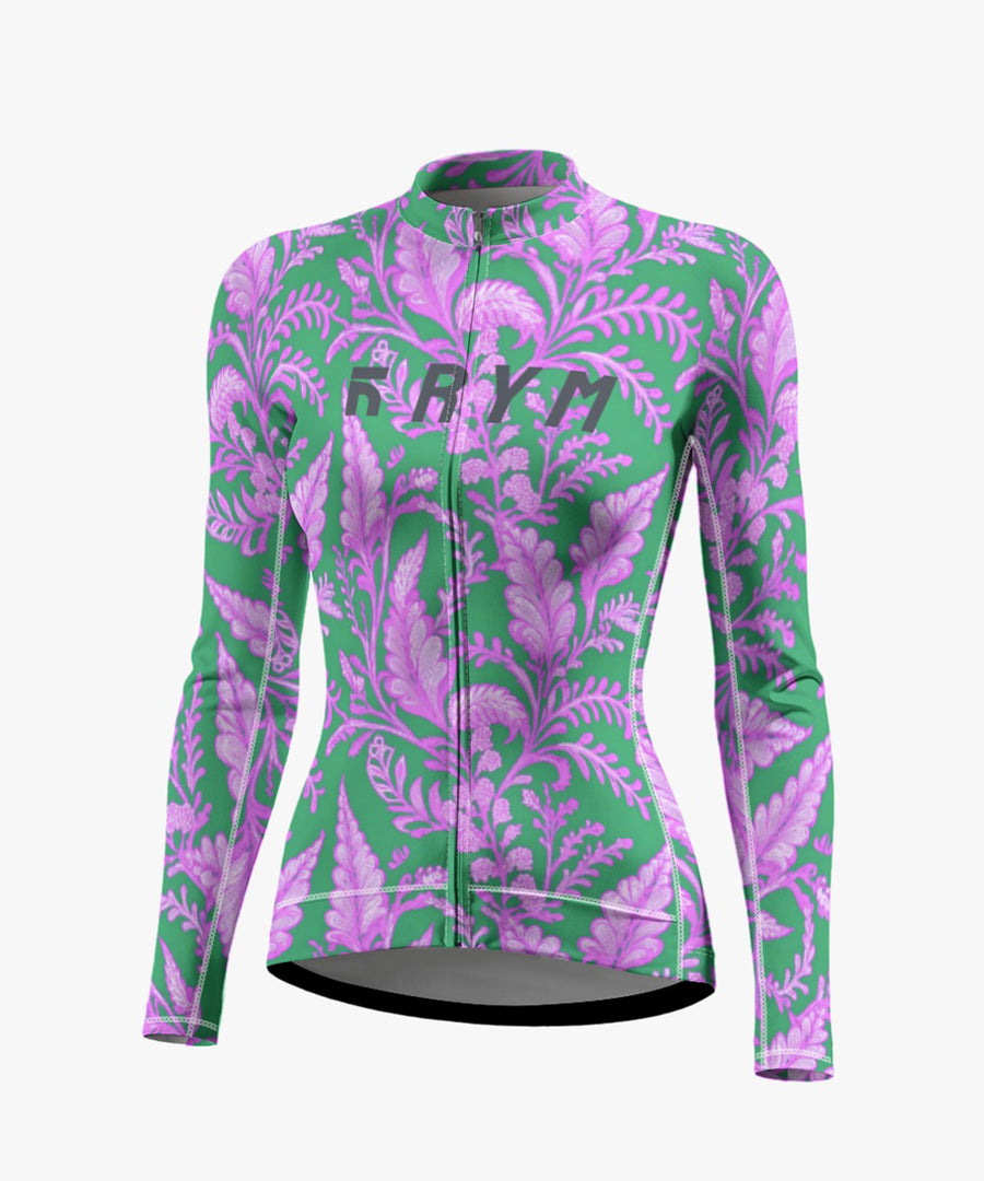 Women's Cycling Jersey With Long-Sleeve。。