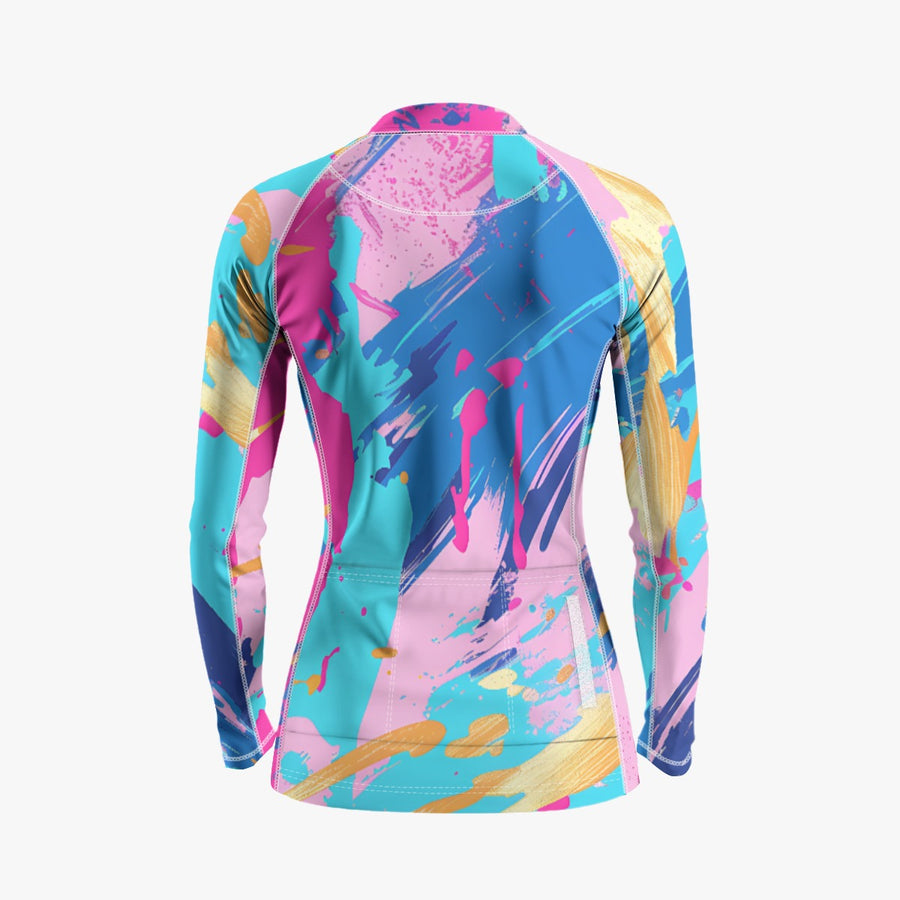 Women's Cycling Jersey With Long-Sleeve