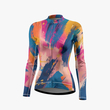 Women's Cycling Jersey With Long-Sleeve