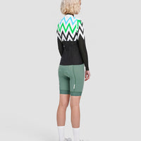 Zigzag Mountain Long Sleeve Cycling Jersey