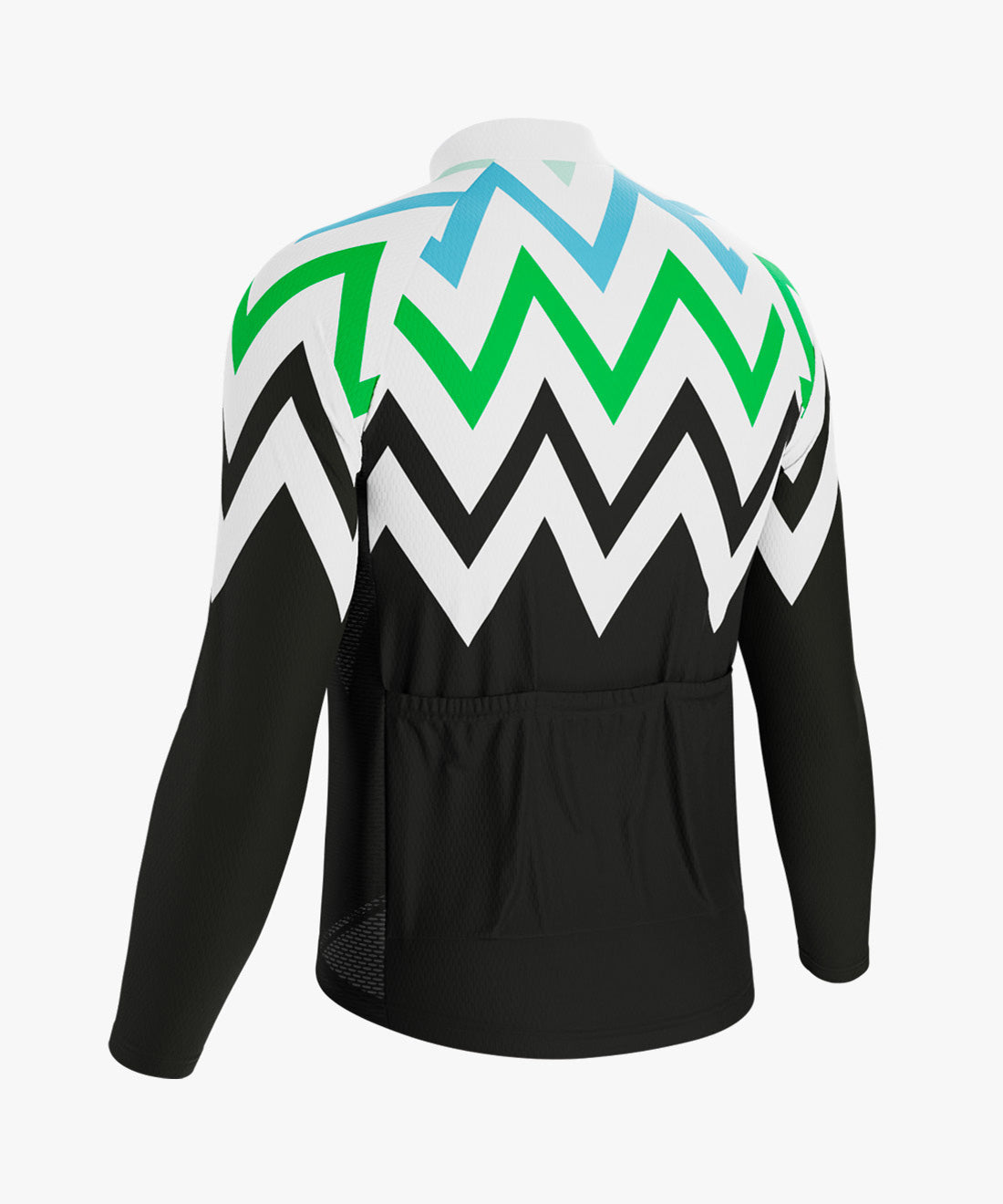 Zigzag Mountain Long Sleeve Cycling Jersey