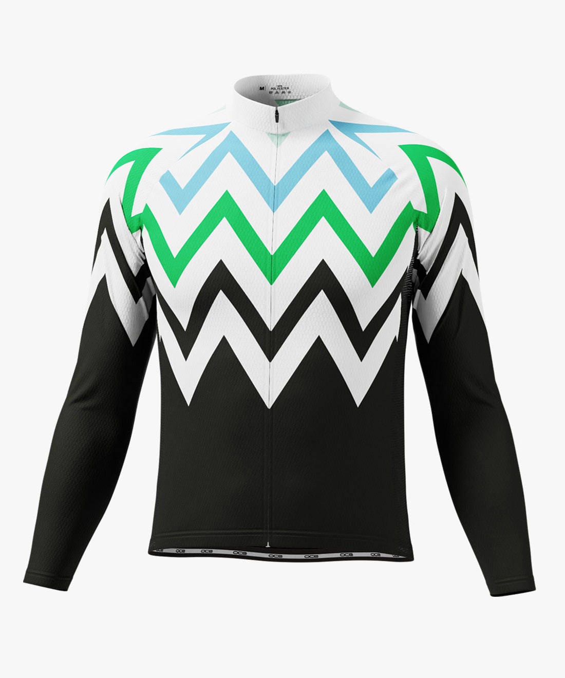 Zigzag Mountain Long Sleeve Cycling Jersey