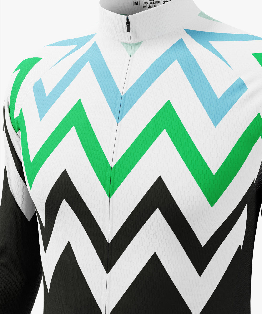 Zigzag Mountain Long Sleeve Cycling Jersey